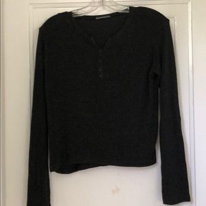 Brandy Melville Long Sleeve Henley